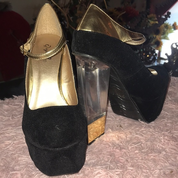 Platform glass heel - Picture 2 of 4